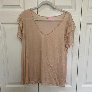 Lilly Pulitzer Samira Top Sand Bar Top